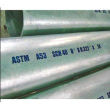 Tubería de acero soldada y sin costura ASTM Gr A53, A106